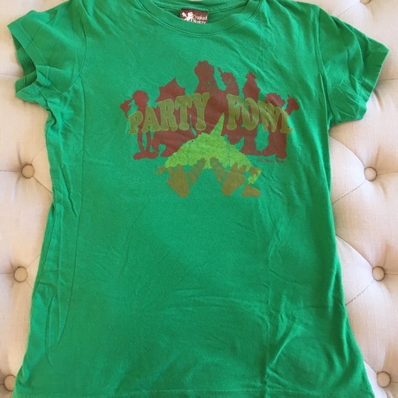 Crooked Monkey Party Fowl T Shirt - Picture 1 of 3